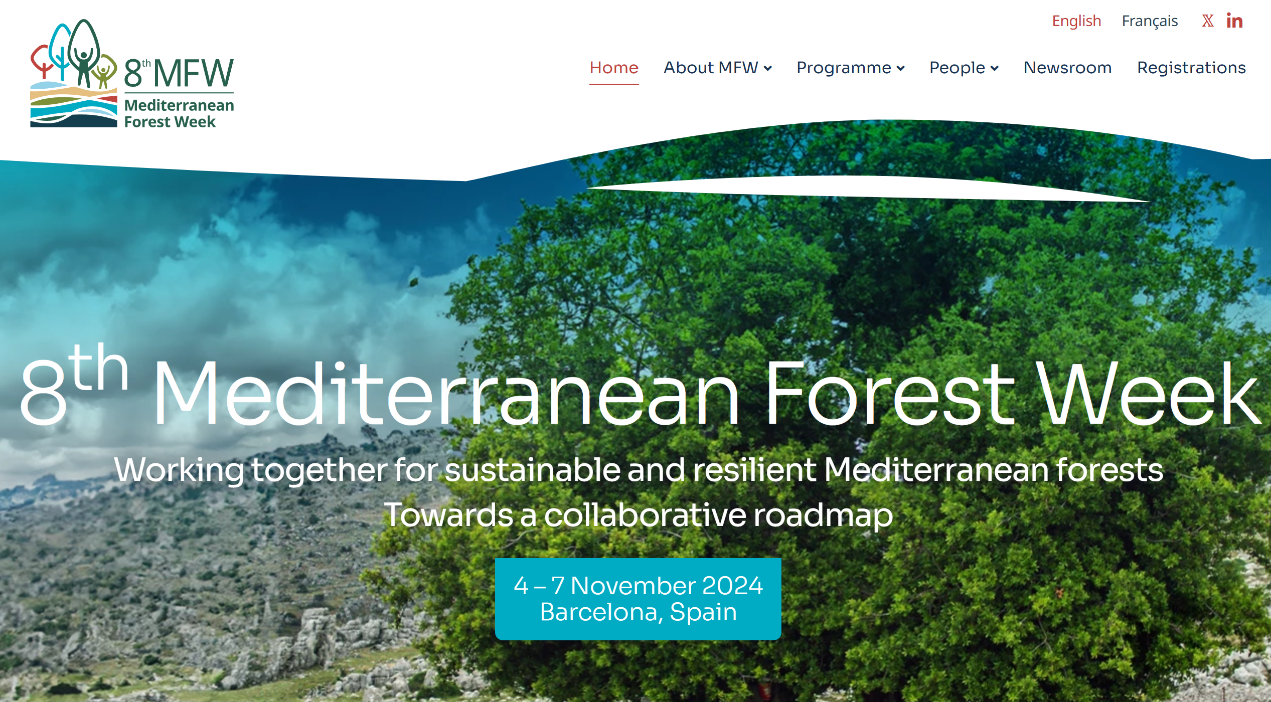 ResAlliance Project at the 8th Mediterranean Forest Week in Barcelona